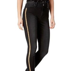 Tinseltown Glitter Stripe Jean